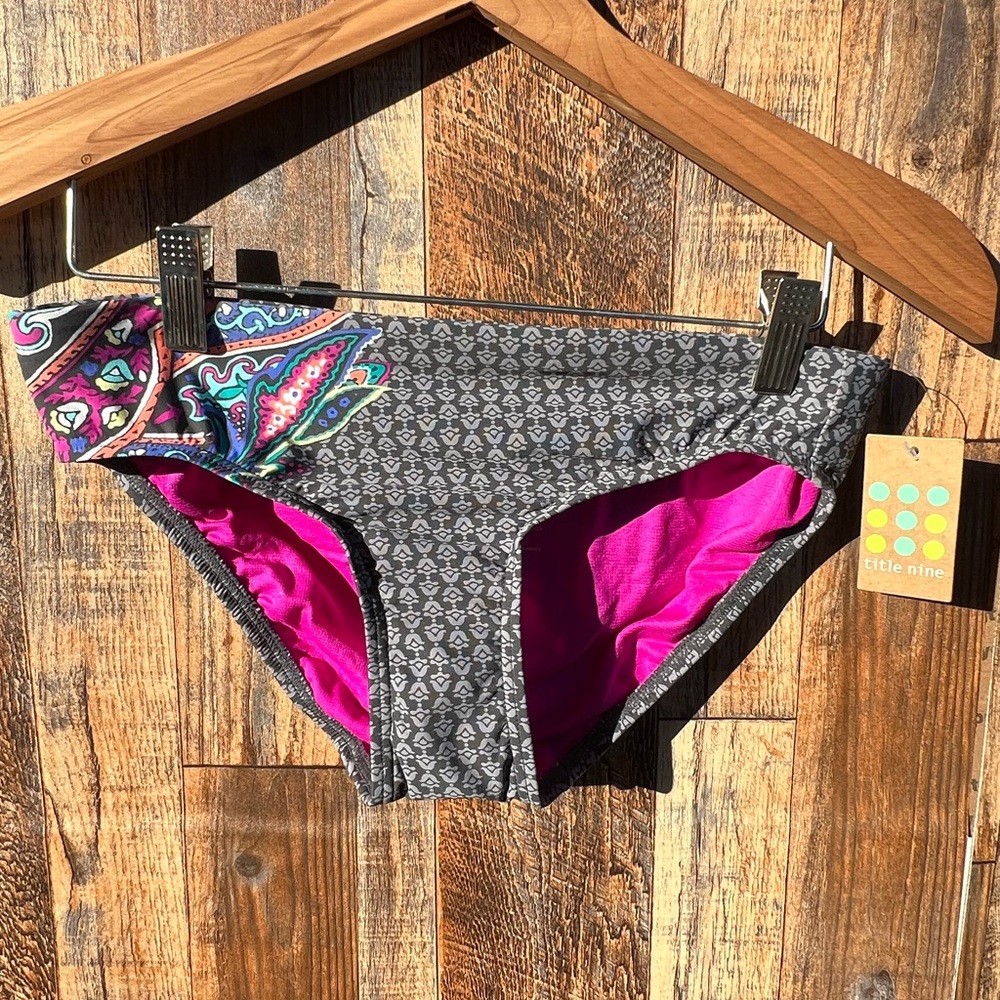 NEW Title Nine Bikini Swimsuit Swim Bottom Piece NWT